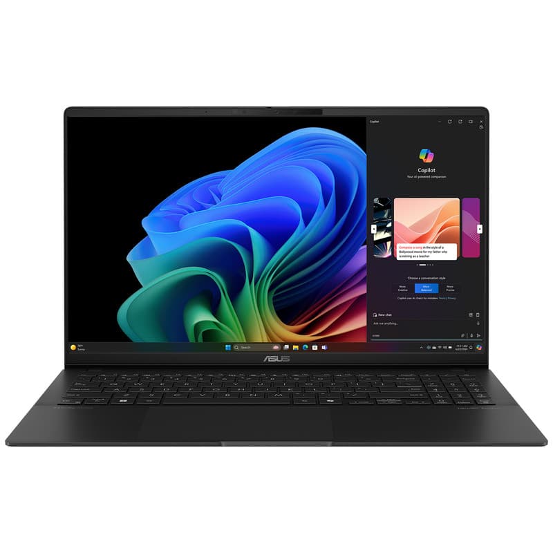 لپ تاپ ایسوس ASUS Vivobook S 15 Q5507QA Snapdragon X Plus Adreno GPU 16GB LPDDR5X 512GB SSD 15.6″ 3K OLED 120Hz