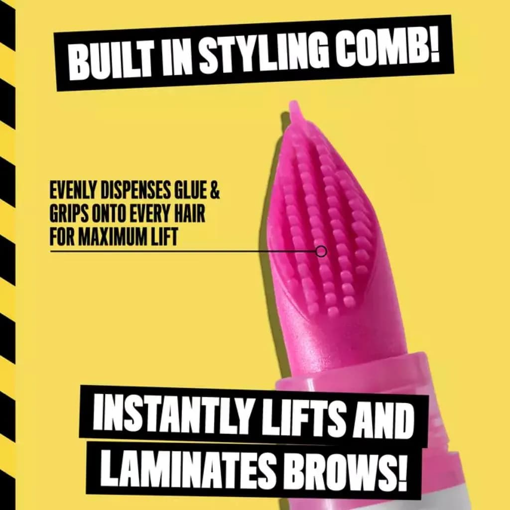 ژل لیفت و لمینت ابرو نیکس The Brow Glue Crazy Lift — تصویر ۵
