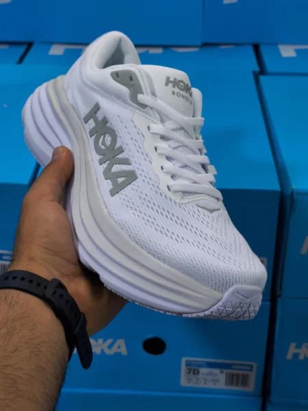 کفش هوکا باندی ۸ اصل ویتنام کیفیت مستر کوالیتی hoka bondi 8 — تصویر ۵
