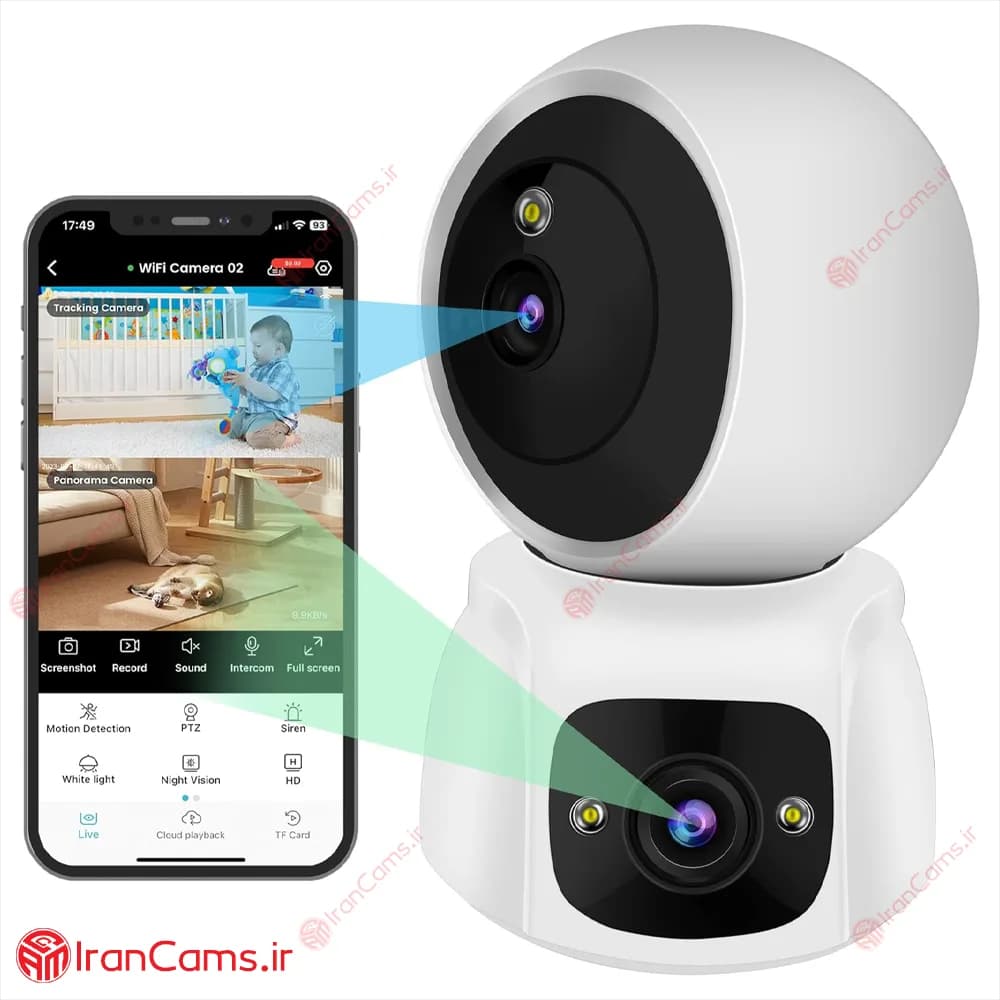 دوربین بی سیم دو لنز O-KAM Pro مدل Z11 — تصویر ۵