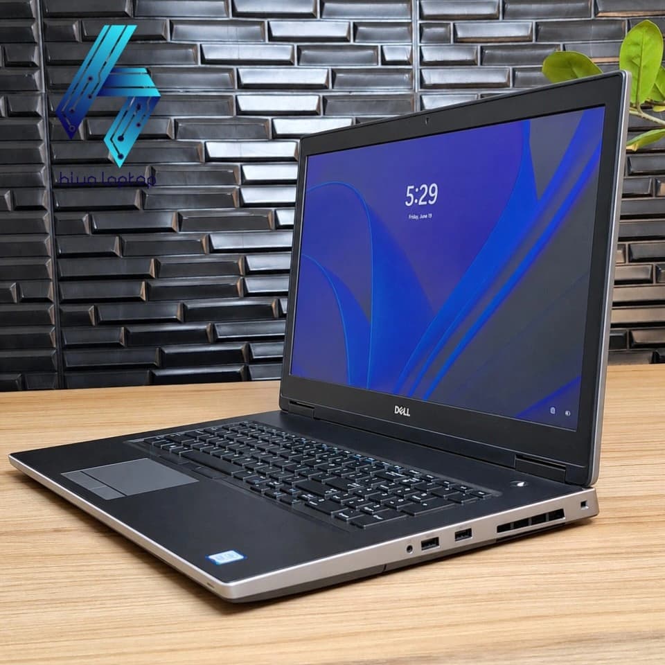 لپ تاپ استوک Dell Precision 7740 | Core i7-9850H | رم 32 گیگ | SSD 512GB | گرافیک AMD Radeon Pro WX3200 4GB | نمایشگر 17.3 اینچی — تصویر ۴