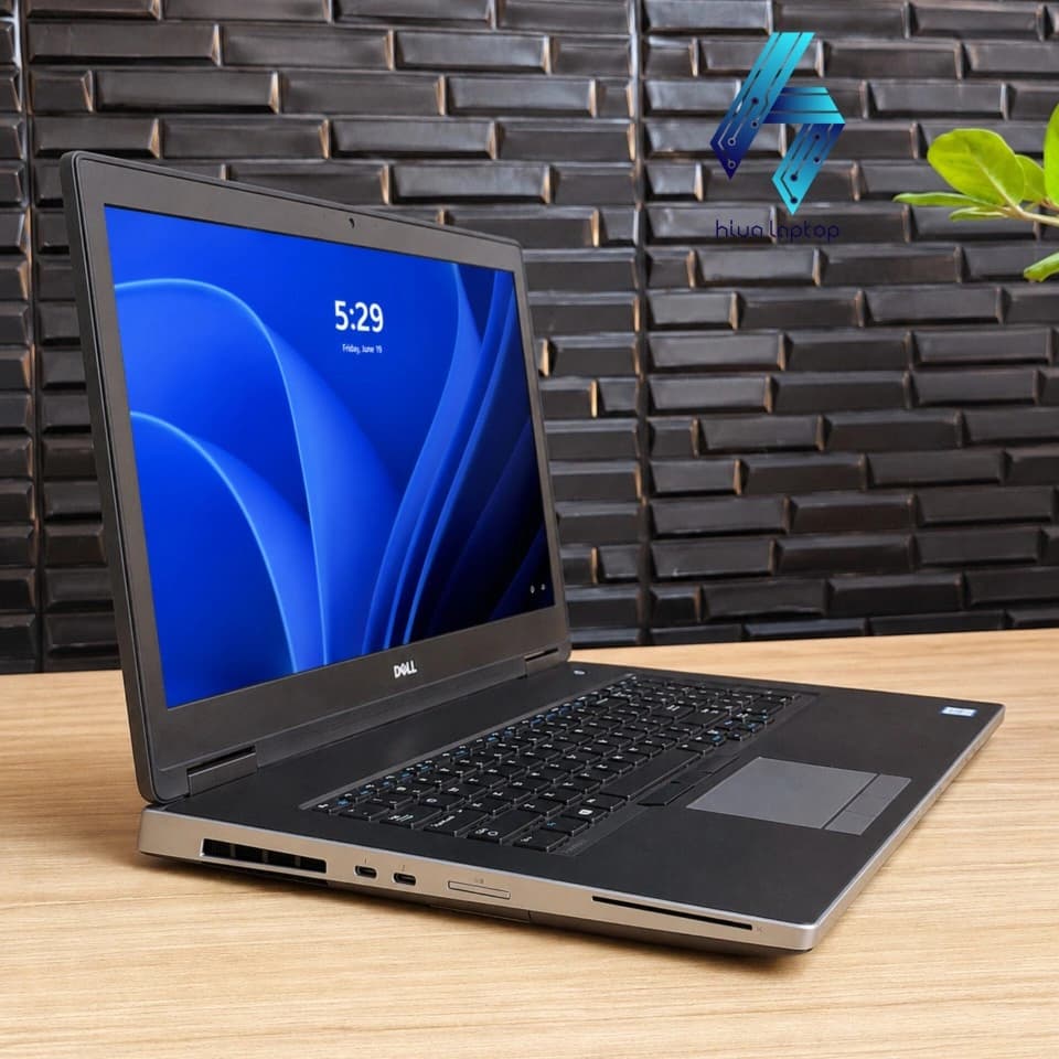 لپ تاپ استوک Dell Precision 7740 | Core i7-9850H | رم 32 گیگ | SSD 512GB | گرافیک AMD Radeon Pro WX3200 4GB | نمایشگر 17.3 اینچی — تصویر ۵