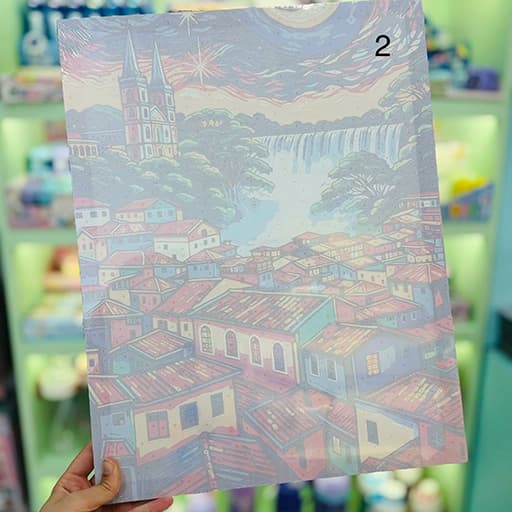 بوم رنگ آمیزی شماره دار (نقاشی آبرنگی)30*40 — تصویر ۳