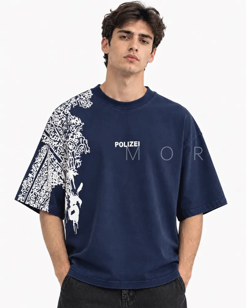 تیشرت سه نخ Polizei | کد: 1101 — تصویر ۵