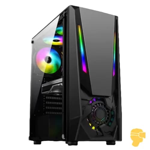 کیس اسمبل شده گیمینگ اقتصادی فاطر سری اونیکس مدل Fater FS-Gaming با کیس مدل fater-fg-530b — تصویر ۲