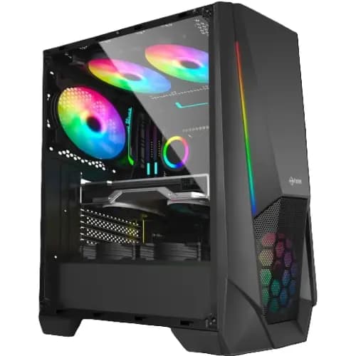 کیس اسمبل شده گیمینگ اقتصادی فاطر سری اونیکس مدل Fater FS-Gaming با کیس مدل fater-fg-530b