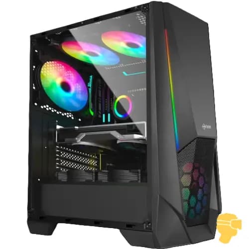 کیس اسمبل شده گیمینگ اقتصادی فاطر سری اونیکس مدل Fater FS-Gaming با کیس مدل fater-fg-530b — تصویر ۳