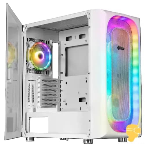 کیس اسمبل شده هوش مصنوعی حرفهای فاطر سری سافایر مدل Fater FS-AI Pro با کیس مدل fater-fg-790w — تصویر ۳