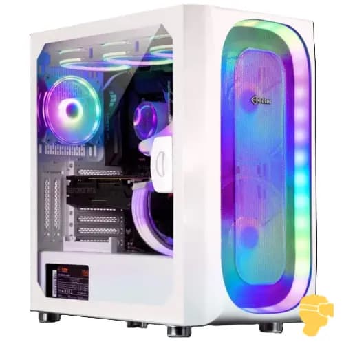 کیس اسمبل شده هوش مصنوعی حرفهای فاطر سری سافایر مدل Fater FS-AI Pro با کیس مدل fater-fg-790w — تصویر ۴