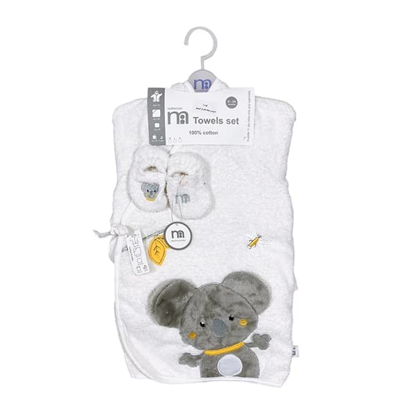 سرویس حوله 5 تکه برند مادرکر mothercare طرح کوآلا — تصویر ۳