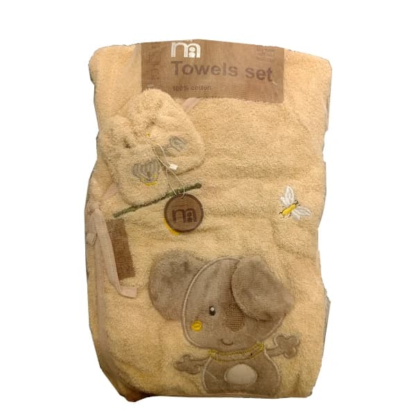 سرویس حوله 5 تکه برند مادرکر mothercare طرح کوآلا — تصویر ۲