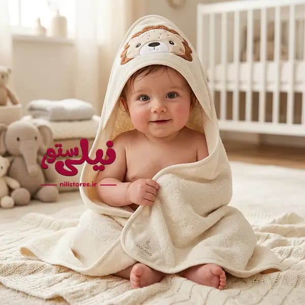 حوله تک کودک برند دولانو dolano طرح شیر