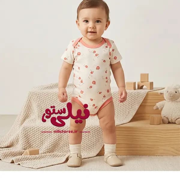 ست 19 تیکه جعبه ای نوزادی طرح نارنج danaloo کد 512