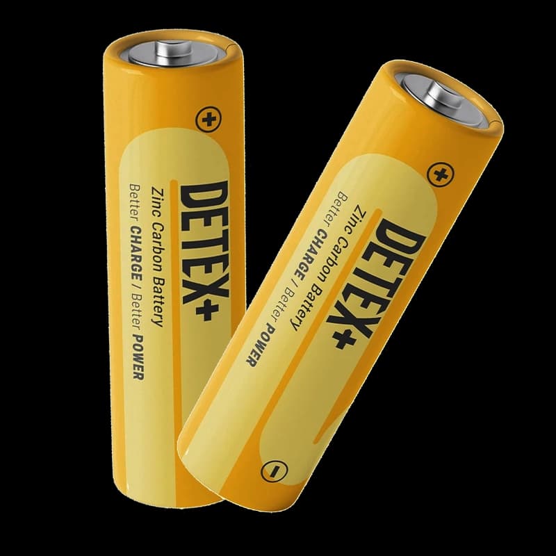 باتری قلمی DETEX PLUS پک 12 عددی — تصویر ۲