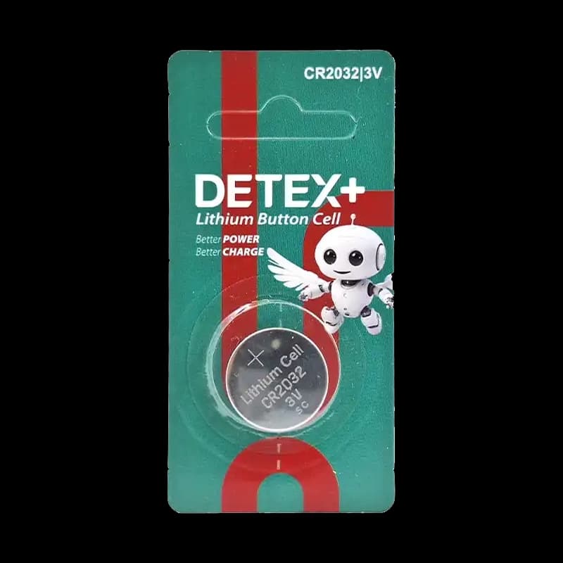 باتری سکه ای 2025-2032-2016 DETEX — تصویر ۲