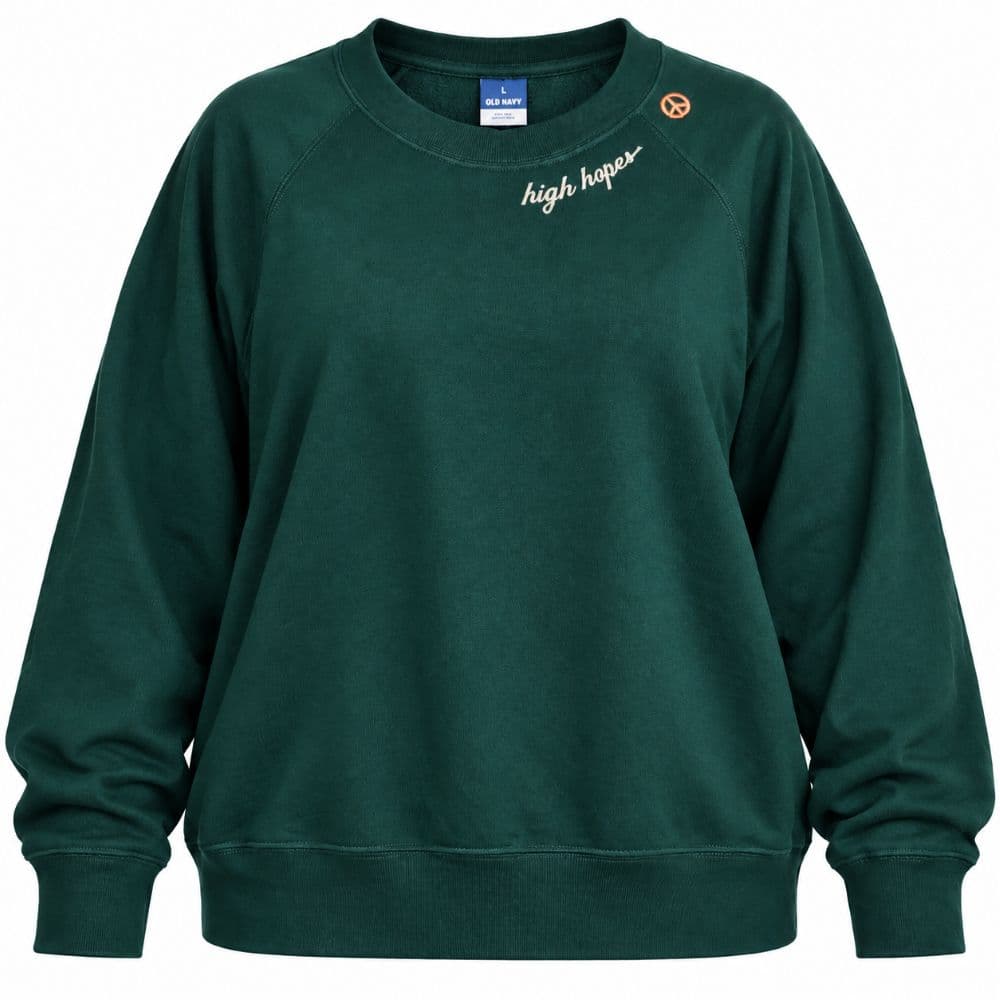 دورس سه نخ خارجی سبز تیره برند OLD NAVY اندونزی سایز 40 تا 44 کد 3444