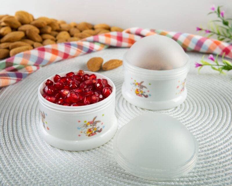 ظرف مینی همه کاره کودک مانیا مدل چاپدار گنجایش 130 میلی لیتر — تصویر ۴