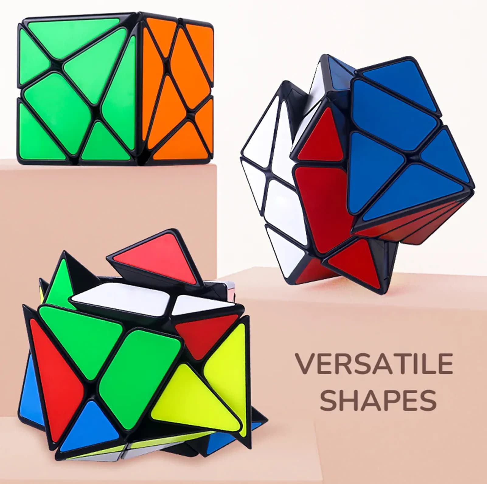 روبیک چی ای مدل اکسس اس کای وای تایل QY Axis Cube S Tiled — تصویر ۴