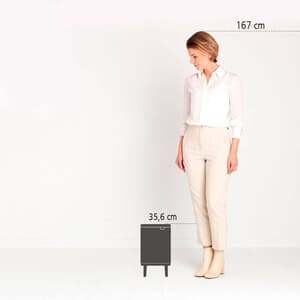 سطل زباله برابانتیا مدل Brabantia Waste Bin گنجایش 4 لیتر — تصویر ۸