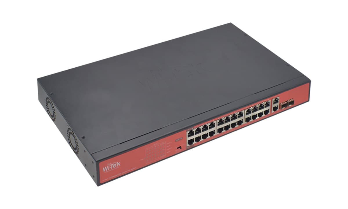 سوئیچ شبکه PoE وایتک مدل WI-PS526G(V4) — تصویر ۲