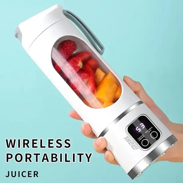 شیکر و مخلوط کن شارژی مدل HS-860 ظرفیت 450 میلی لیتر — تصویر ۲
