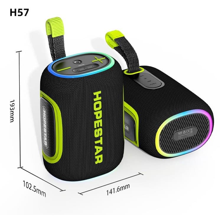 اسپیکر شارژی هوپ استار HOPESTAR مدل H57 Mini — تصویر ۷