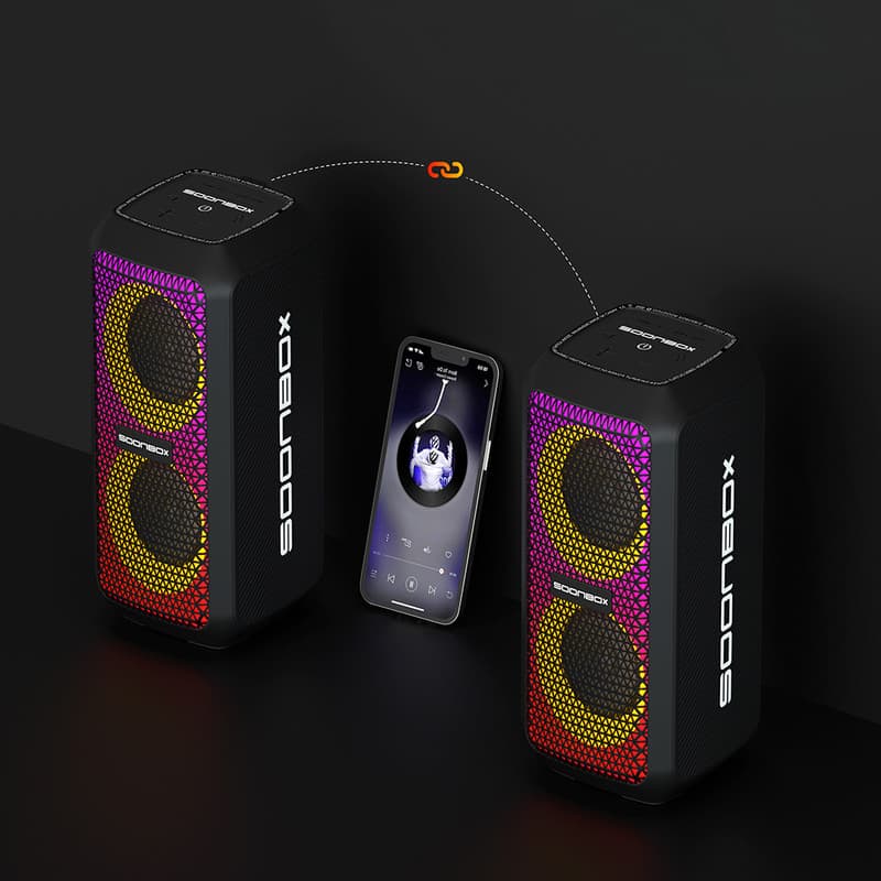 اسپیکر بلوتوثی قابل حمل سونباکس مدل SOONBOX S9800 — تصویر ۵