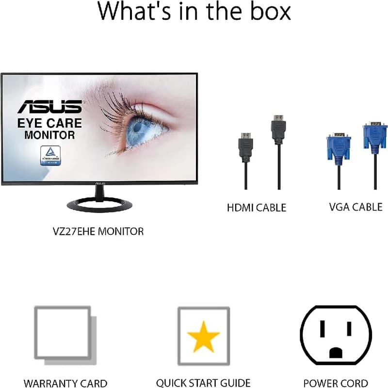 ASUS VZ27EHٍE 27 inch Monitor — تصویر ۵