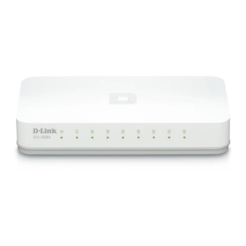 سوییچ 8 پورت گیگابیتی و دسکتاپ دی-لینک مدل DGS-1008A