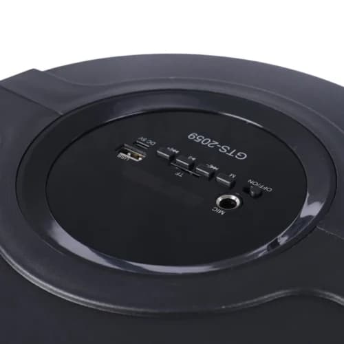 اسپیکر چمدانی بلوتوثی گریت نایس GTS-2059 + میکروفون — تصویر ۸