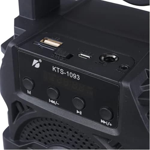 اسپیکر بلوتوثی کی برود KTS-1093 + ریموت کنترل تعمیری — تصویر ۴
