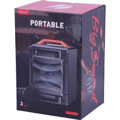 اسپیکر بلوتوثی کی برود KTS-2351 + میکروفون — تصویر ۲