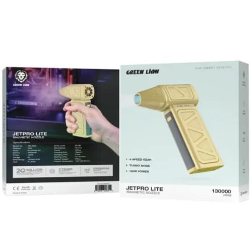 جت فن شارژی 180 وات گرین لاین Jet Pro Lite — تصویر ۵