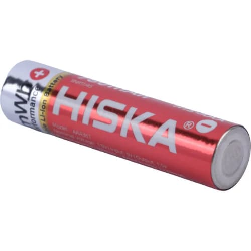 باتری چهارتایی نیم قلمی شارژی هیسکا Hiska H15-AAA4 AAA 780mAh — تصویر ۴