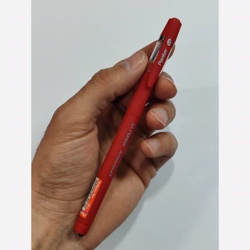 خودکار قرمز پنتر (Panter) مدل SP-101 – آنتیباکتریال و خوشدست — تصویر ۳