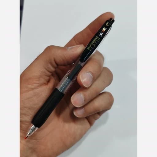 خودکار فشاری مشکی پلاتین Platin مدل Mapromax نوک ظریف 0.7 میلیمتر