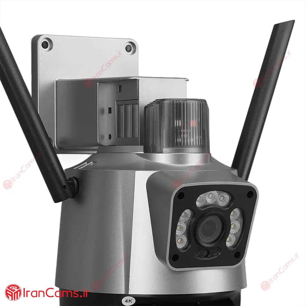 دوربین مینی اسپید دام چرخشی سیمکارتی بی سیم مدل V21 تحت شبکه 8 مگاپیکسل V380 — تصویر ۸