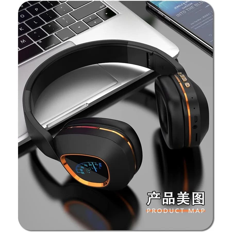 هدفون بلوتوثی رم خور QYS QYS-V7Q — تصویر ۵