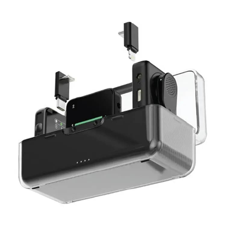 میکروفون بی سیم حرفه ای با درب شیشه ای گرین لاین مدل Green Lion GNPGLMMIC GLM-Professional Wireless Mic — تصویر ۴