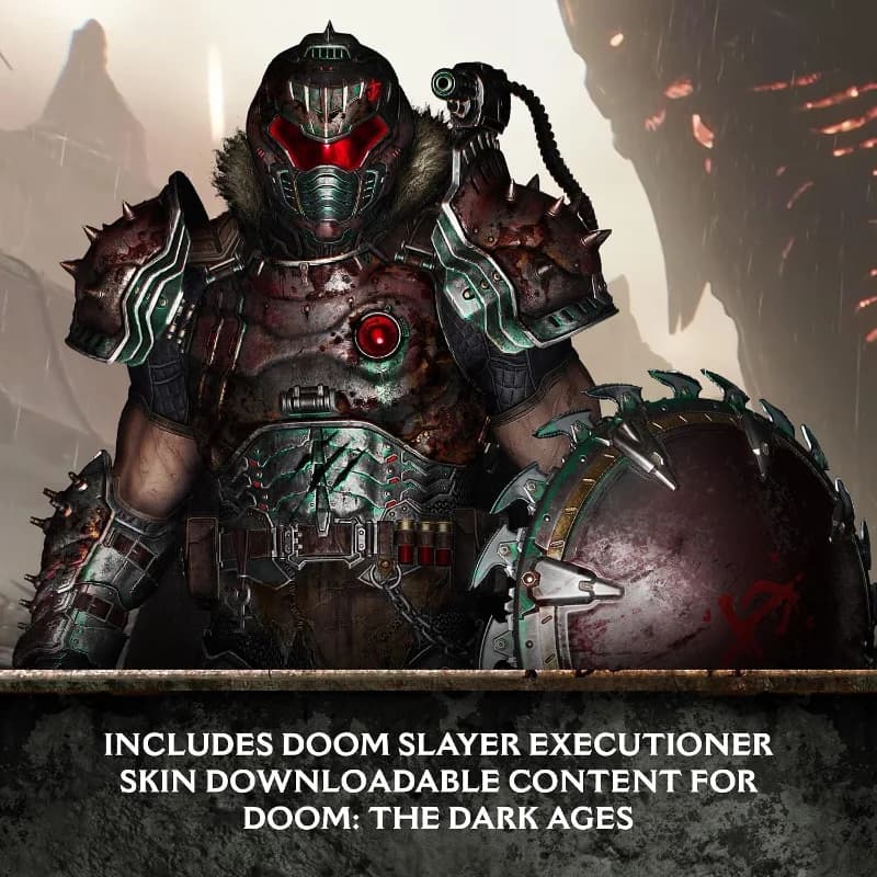 دسته ایکس باکس طرح بازی DOOM: The Dark Ages — تصویر ۸