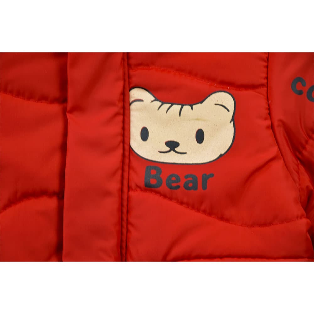 کاپشن پسرانه BEAR قرمز کد 11966 — تصویر ۳
