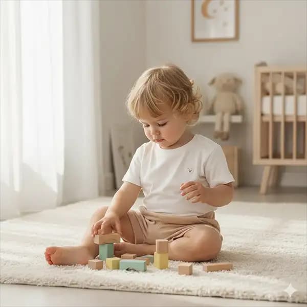 شورت پادار نوزاد طرح خرس کارامل برند نیلی