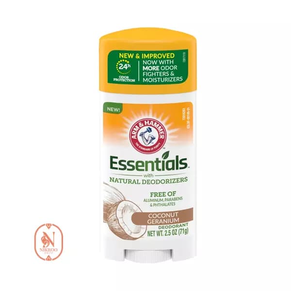 مام ژله ای ضد تعریق آرم اند هامر مدل Essentials Coconut حجم 71 گرم