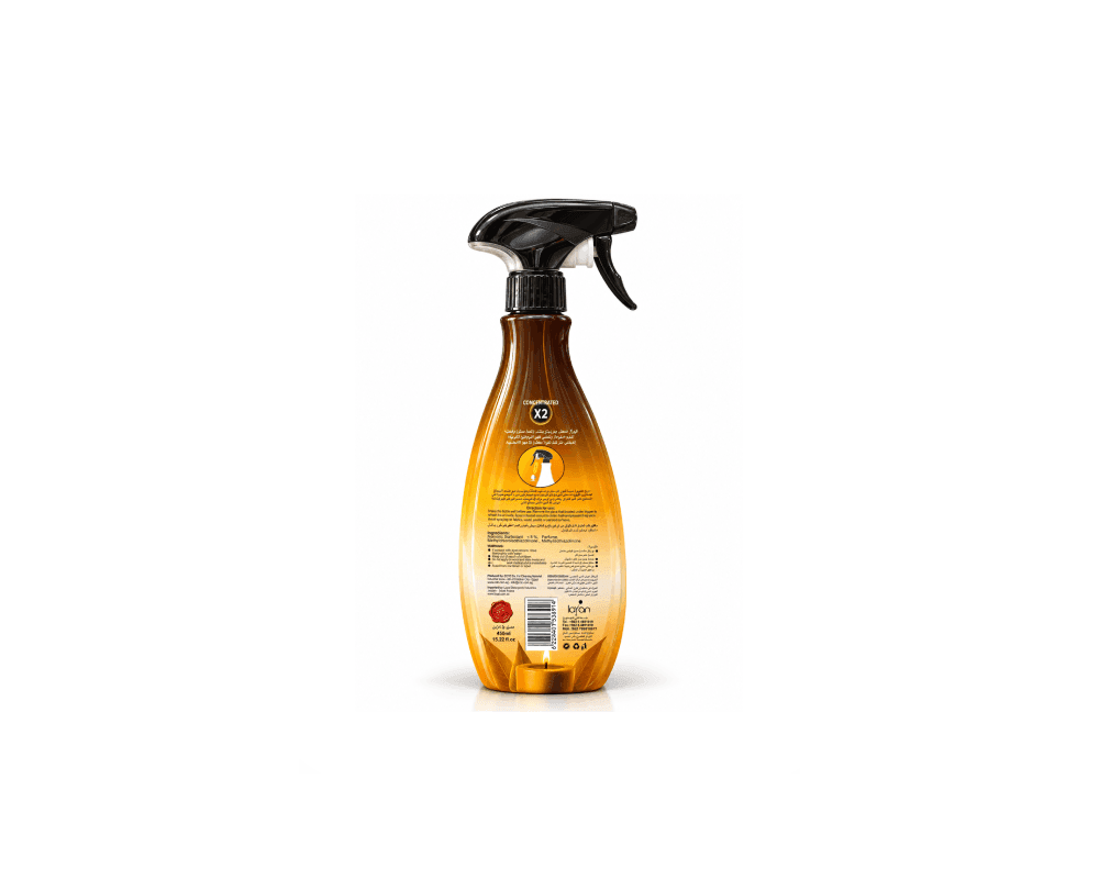 اسپری خوشبوکننده هوا لویال Loyal مدل Sunset رایحه یلانگ و چوب صندل Ylang and Sandal Wood حجم ۴۵۰ میلی لیتر | فرمول غلیظ X2 Concentrated — تصویر ۲