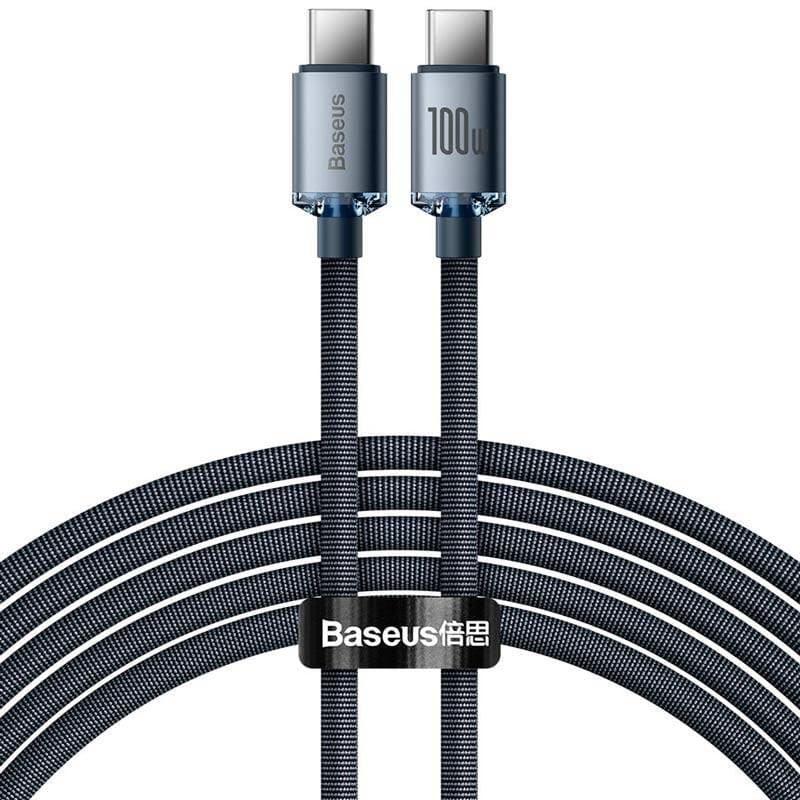 کابل تبدیل USB-C به USB-C باسئوس مدل CAJY0007 طول 2 متر