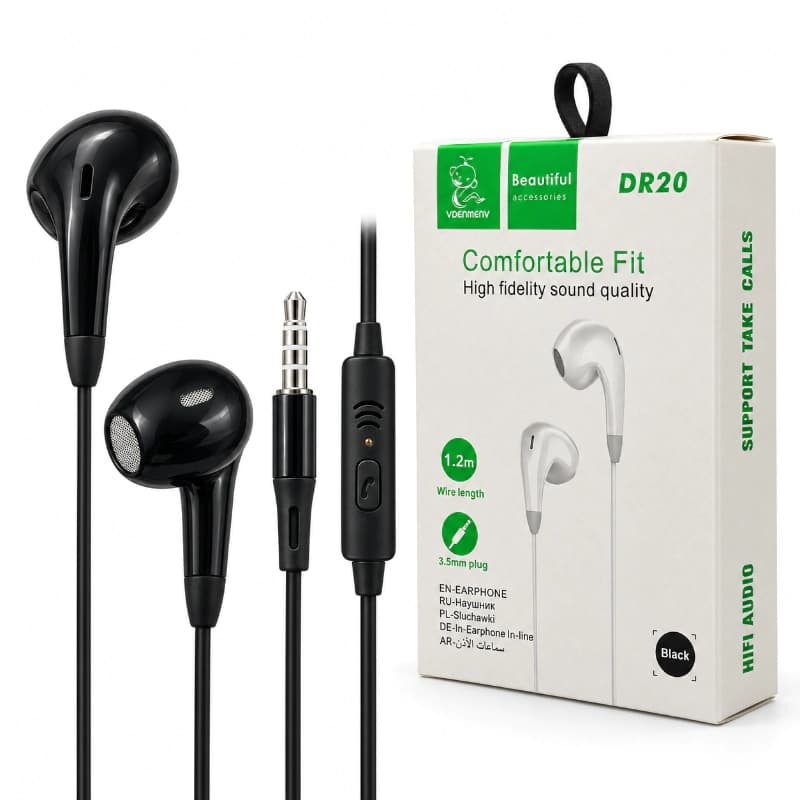 هندزفری سیمی DR-20 پکدار