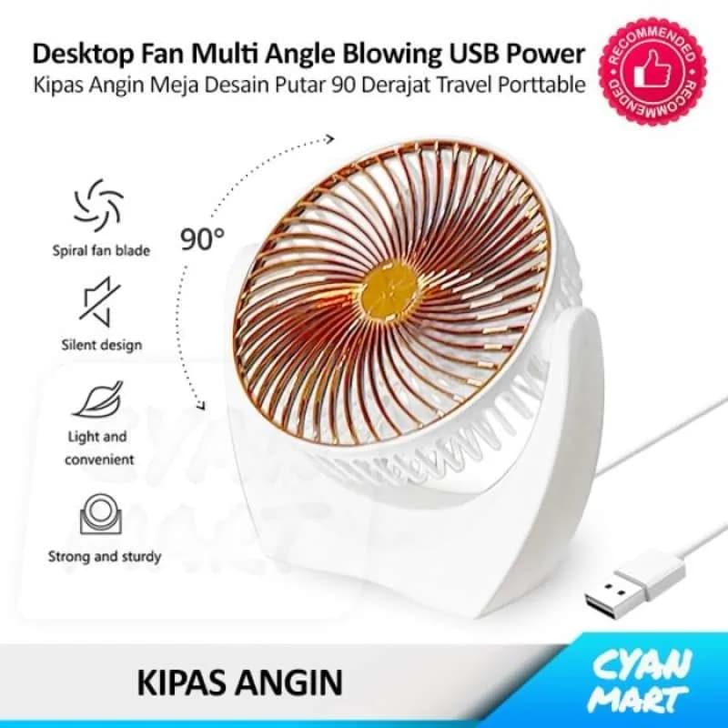 پنکه رومیزی شارژی DESKTOP FAN — تصویر ۳