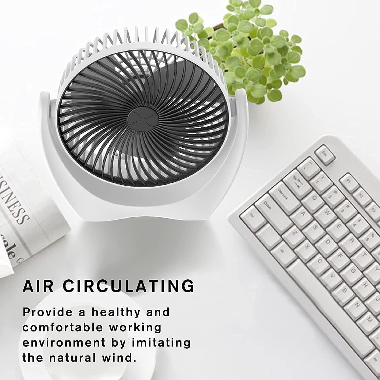پنکه رومیزی شارژی DESKTOP FAN — تصویر ۲