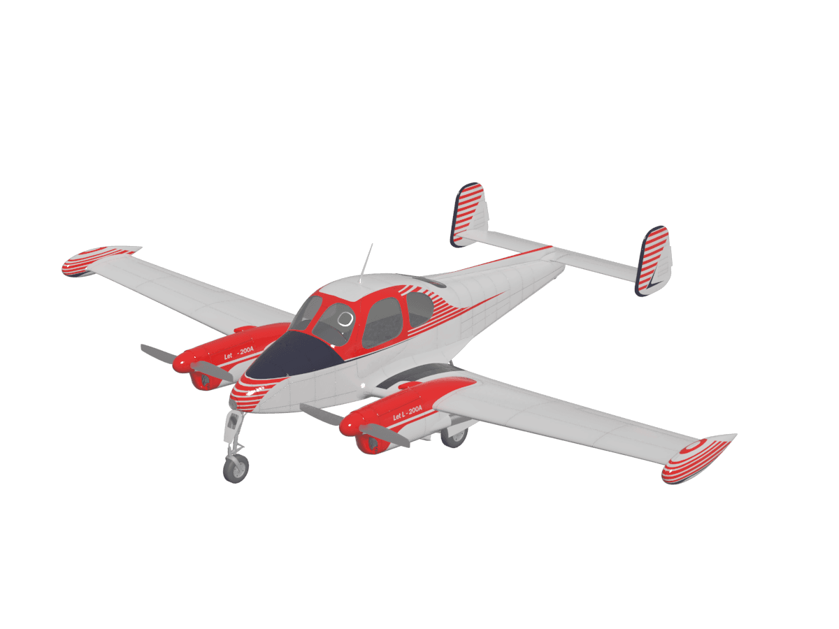 دانلود آبجکت تریدیمکس هواپیما (ملخی) مدل Plane-7