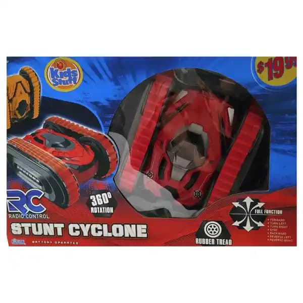 ماشین کنترلی آفرود RC مدل Stunt Cyclone برند Kids Stuff — تصویر ۴